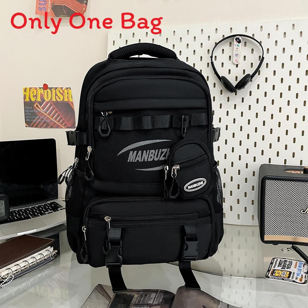 Casual Travel Backpack With Nylon And Capacity For Mens Outdoor Use