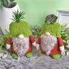 Green Faceless Dolls Cartoon Dwarf Doll Home Decor Succulent Gnomes Doll  Summer