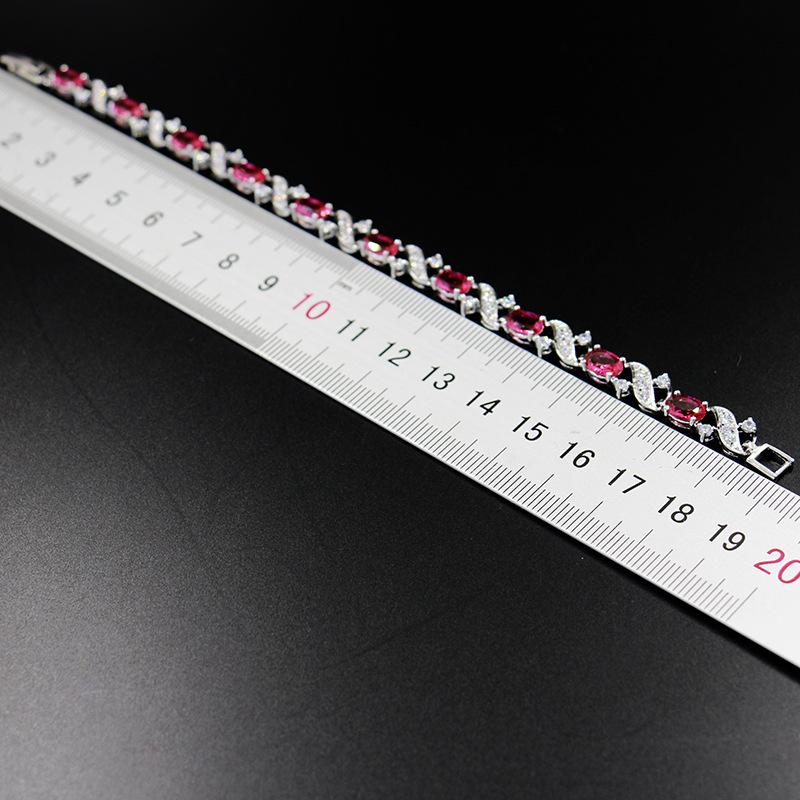 Korean Fashion Wedding Dress Zircon Bracelet Womens Sweet Birthday Gift
