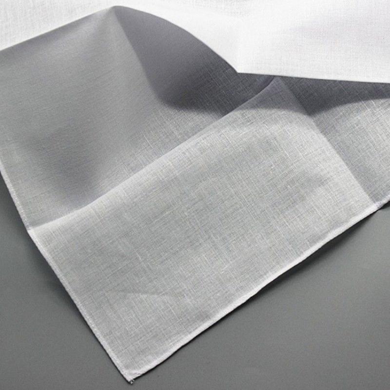 10pcs Men White Handkerchiefs From Soft Cotton Handkerchief for Maintaining Cleanliness and Fashionable