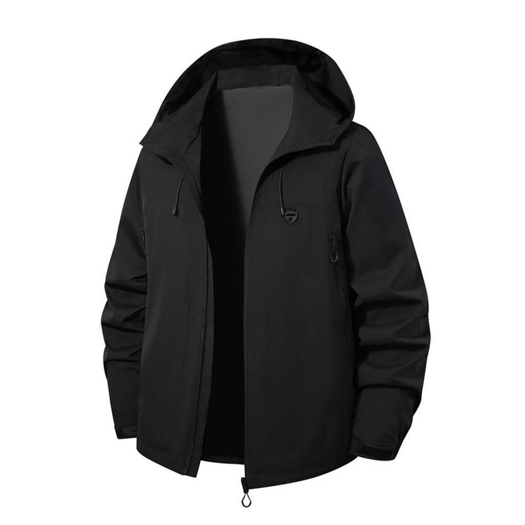 Pánská bunda s kapucí Vodotěsná Odolná proti opotřebení Ležérní Sportovní Outdoorová Horolezecká bunda