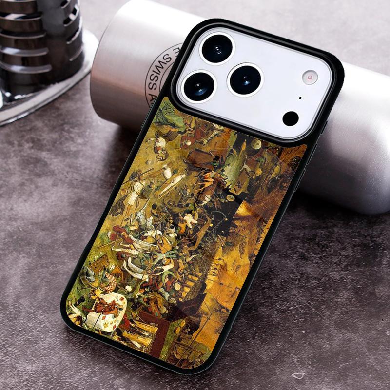 Hieronymus Bosch Kunst Malerei Druck Handyhülle für iPhone 17 16 15 Pro Max Air 14 13 12 11 Plus Stoßfeste Hülle