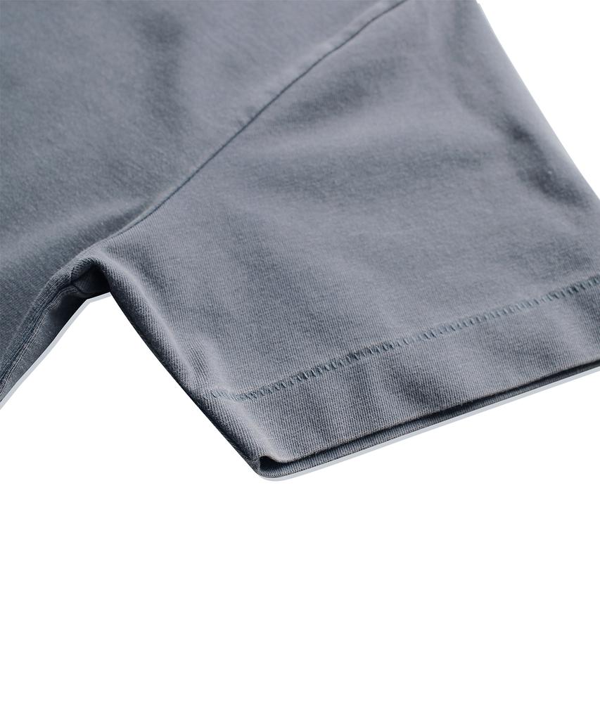 MAINBOOTH [Kiss] Chikara T-Shirt (Dust Gray)