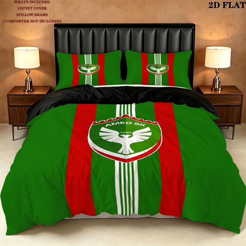 Amedspor Pattern Bedding uilt Set uilt Cover Pillowcase Home Decoration Birthday Gift (1 * duvet cover + 2 * pillowcase without core)