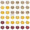 10Pcs Embossed Seal Stickers Adhesive Seal Decals for Wedding Invitations, Envelope, Birthday Valentines Christmas Card