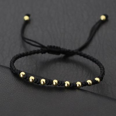 Classic Black String Bracelet For Men Women Handmade Braided Adjustable Charm Braclet Friendship Jewelry Gifts For Lover Pulsera