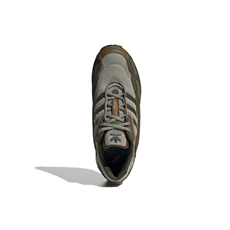 Adidas Originals Shadowturf Retro Fabric Leather Cushioning Non-Slip Wear-Resistant Low-Top Casual Running Shoes Unisex Sneakers Army-Green GW3967