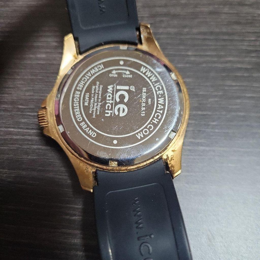 Used Ice Watch Wristwatch BRB8313 Black/gold