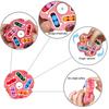 Pussel Cube Fidget Toys, Fidget Cube Magic Bean Fidget Toy, Roterande Magic Bean Pussel Pärlor Fidget Spinners Leksaker för vuxna Barn Lindrar stress