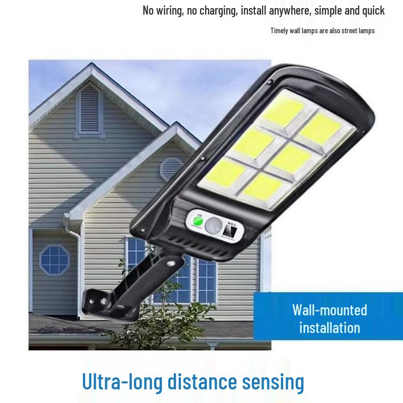 Nufeng Solar Motion Sensor Outdoor Street Light