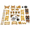 Upgraded Metal Upgrade Parts for WLtoys 124007 124017 124019 144001 144002 144010 RIARLO XDKJ-001 XDKJ-006 AM-X12 RC Car