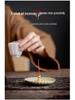 Song Qing Minimalist Ceramic Stick Incense Holder – Chinese Style High-End Creative Desktop Ornament