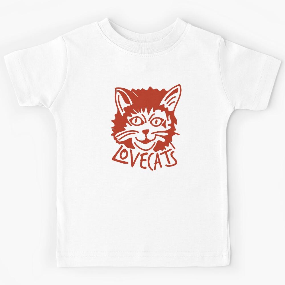 The Cure - Love Cats 2  Kids T-Shirt 100