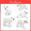 Arctic Wildlife Pvc Model Toy For Childrens Learning And Tabletop Decor