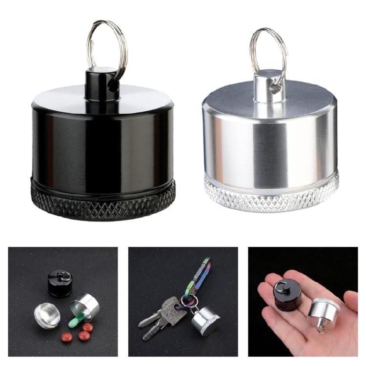 Light weight Watertight Storage Jar Heat Resistant Waterproofed Container with Carabiner Clip Camping Travel Gears