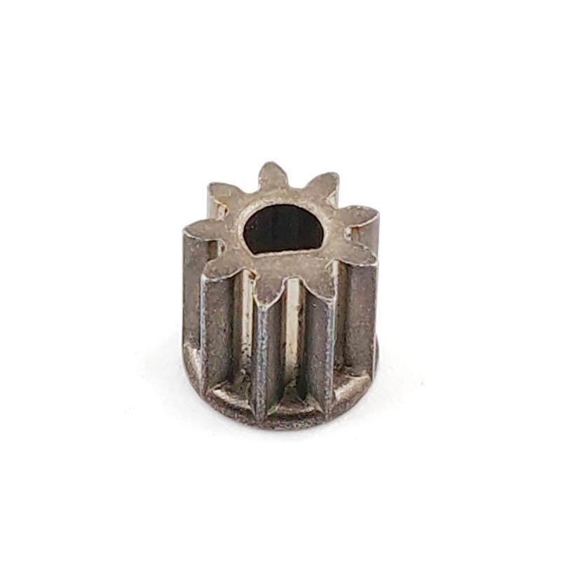 9T D-shaped Hole Charging Drill Gear OD=7.9mm 3.17x2.6mm Hole 9 Teeth Hard Metal Pinion 9z 0.7M DIY Repair Parts