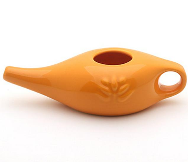 Keramický Neti Pot pro výplach nosu pro jógu a domácí péči o zdraví