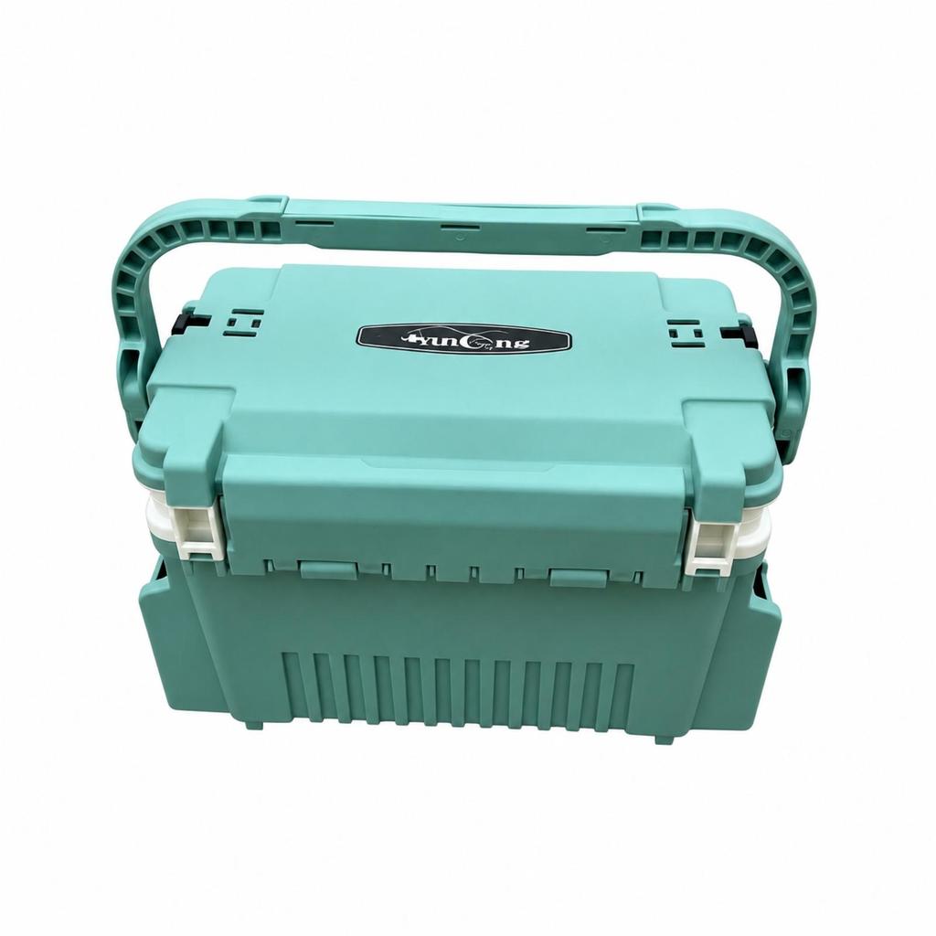 Fishing Tackle Box Heavy-Duty Hard Shell Long-Lasting for Fishermen