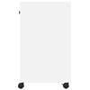 Printer Stand with Casters White 60 x 40 x 68.5 cm