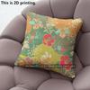 Bohemian Floral Print Decorative Throw Pillow Covers Pattern Cushion Cover Suitable For Sofa Bedroom Car Pillow Cover