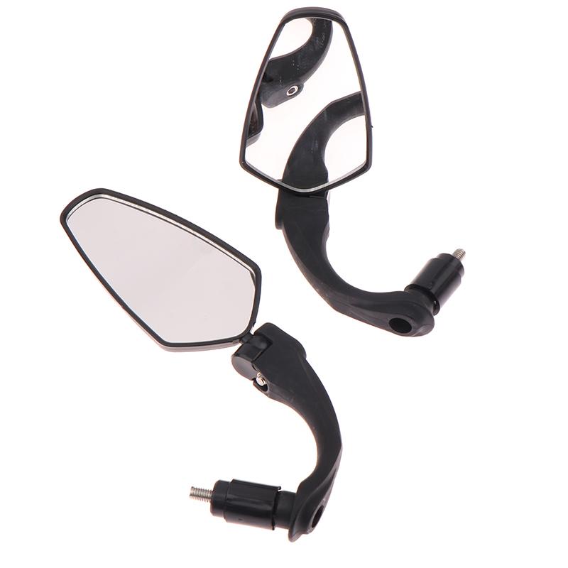 1/2Pcs Bicycle Handlebar Rear View Mirror Mountain Bike Wide Range Back Sight Reflector Adjustable Bike Mirror
