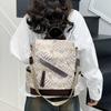 Tassel Versatile Backpack Women's Fashion National Style Student School Bag Anti-theft Commuter Handheld Shoulder Bag