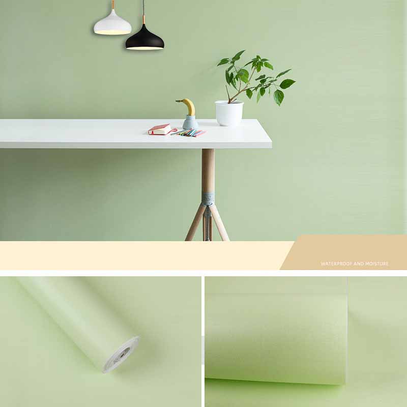 

Самоклеящиеся ПВХ обои однотонные водонепроницаемые отслаивающиеся наклейки на стену съемный декор для стен 45cm*20m