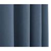 Pair of "Moonlight" Cornflower Linen Effect Eyelet Curtains