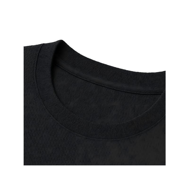 European sizes Men'S Casual Crewneck T-Shirt Featuring a Trendy Street Style Design with Number 67 Characterized by Large Eyes, Perfect for Men