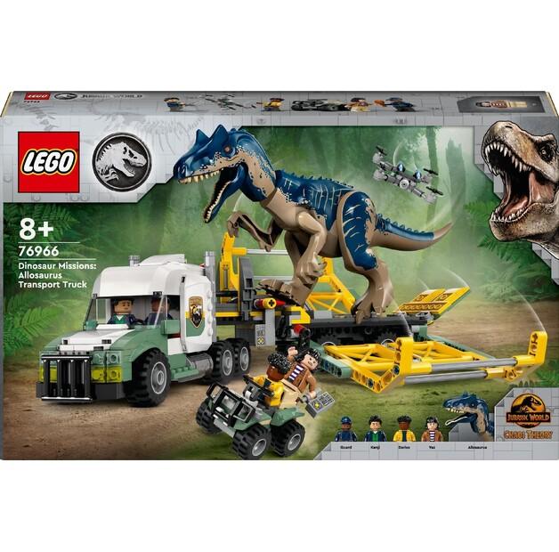 LEGO Jurassic World 76966 Dinomiss: Allosaurus Transport Truck