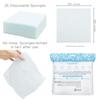 25 Pieces Soap Shampoo Infusedy No Rinse Bathing Wipes 20x20cm Foaming Towels  Shower