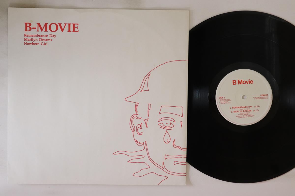 

12inch Record B-MOVIE - Remembrance Day 12WAX2 WAX 1987 UK Rock Used