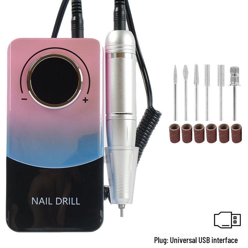Rechargeable 30,000 RPM Professional Nail Drill for Gel Polish Removal