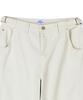 Eonyujeulaeb Cotton Curved Buckle Pants [Cream]
