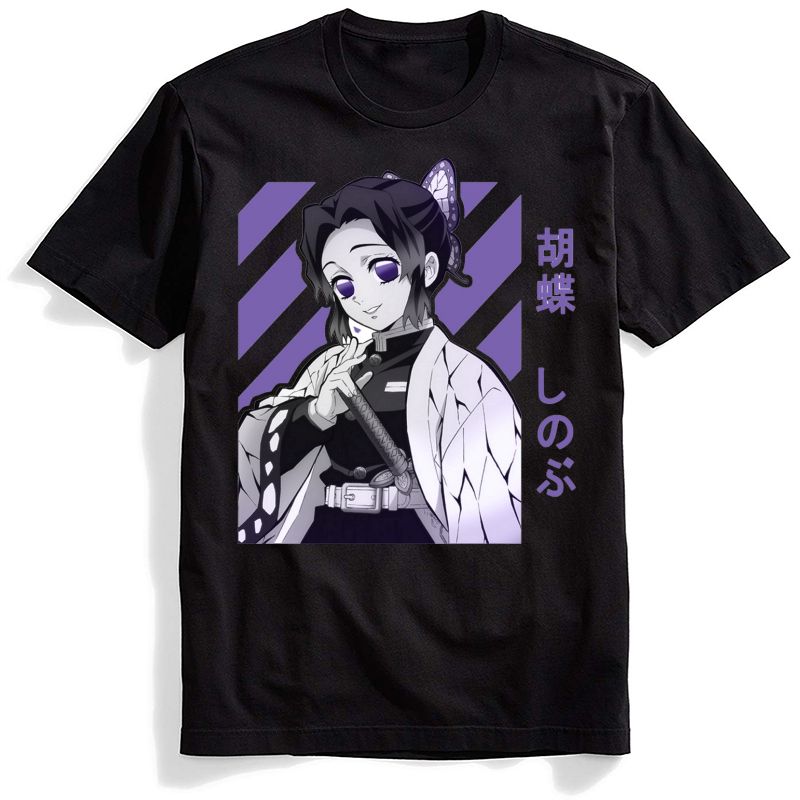 Nezuko Kamado From Kimetsu No Yaiba Tshirt Summer Cool Fashion T Shirt Men Casual T Shirt L