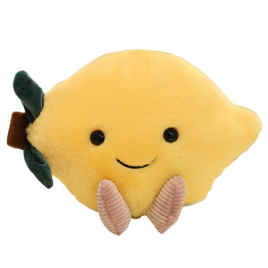 Mignon Mini Fruit Peluche Jouet Animaux en Peluche Doux pour Enfants Réaliste Câlinable Jouet à Câliner pour Machines à Griffes Prix Cadeau d'Anniversaire