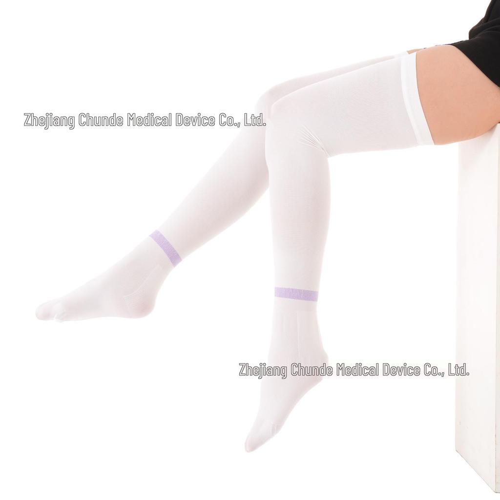 Knee-High Graduated Compression Socks for Post-Op & Anti-Embolism Support