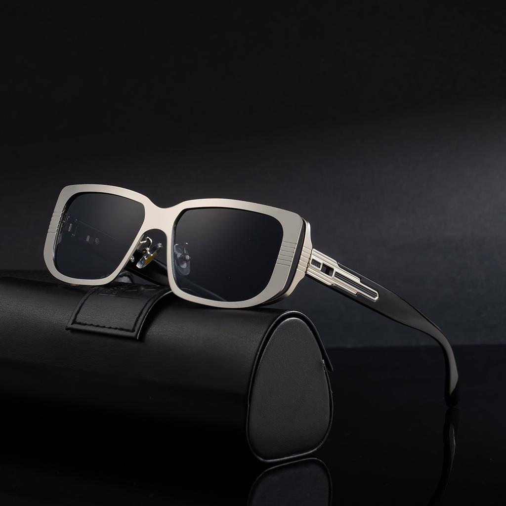 JYL TS Men's Small-Frame Retro Punk - Anti-Glare Sun-Protective Shades WF-5G224