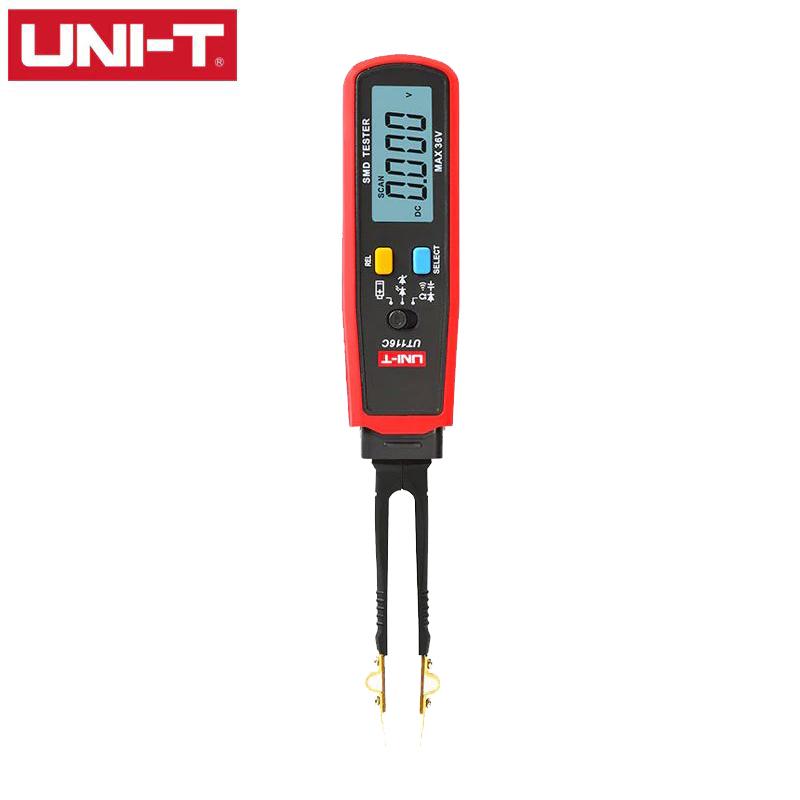 UNI-T SMD Multimeter UT116A UT116C Auto Range Micro Tweezers for Electronic Components LED Digital Tweezers Smart SMD Tester