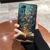 Cartoon Book Pattern Black Soft Phone Cover Case for Xiaomi Redmi Note 9 10 11 12 Pro 7 8 10S 11s 13 14 Pro Plus 9S 12s