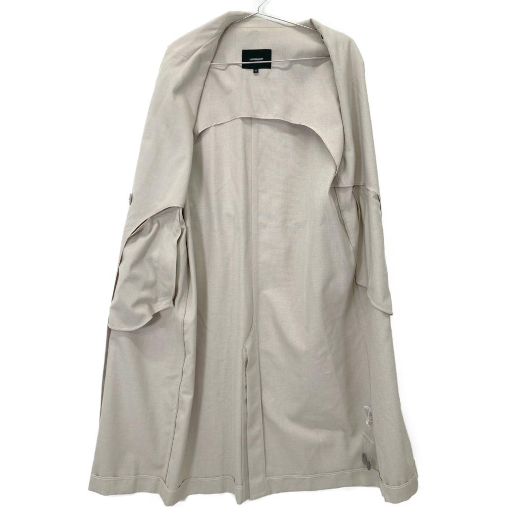 LAUTREAMONT 24Stainless Steel 3104-41081 RENU Sleeveless Coat Coat 38 beigeUsed