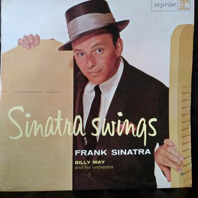 LP Record FRANK SINATRA  Sinatra Swings JET7056 REPRISE Japan Jazz Used