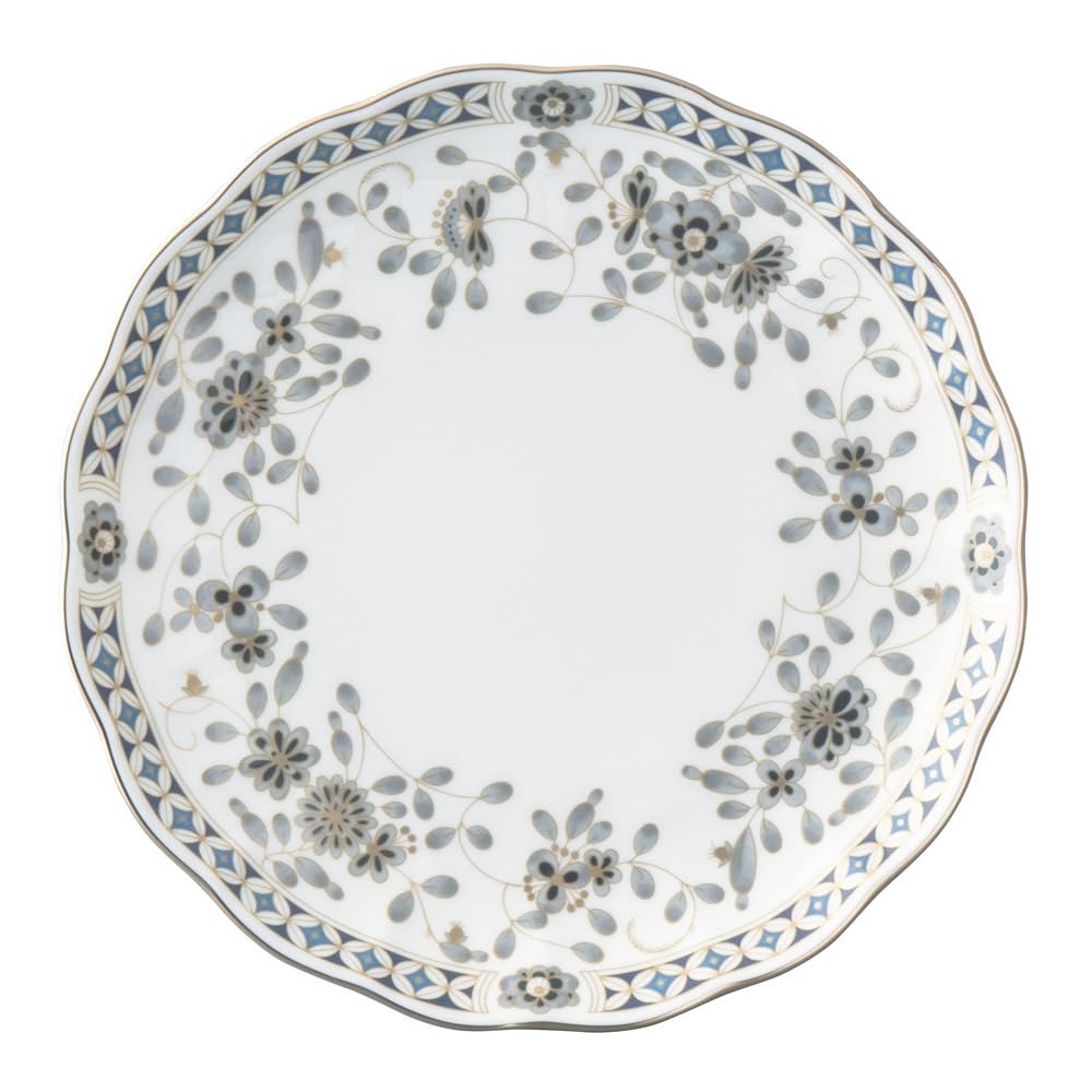 

NARUMI Milano Plate (Black), 19cm, Made in Japan, 52443-1410