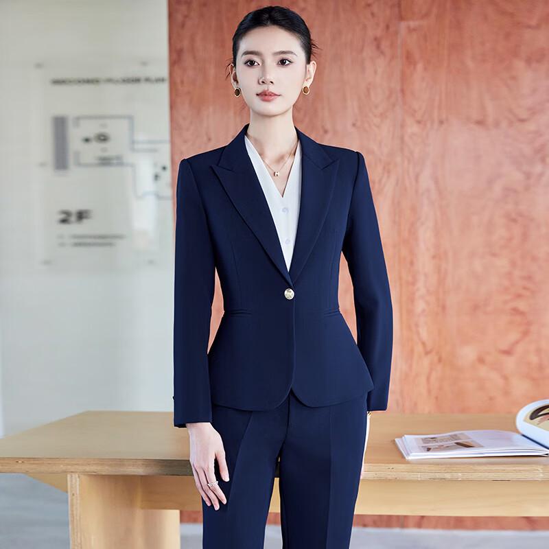 Tluoman Women s Professional Suit Set S