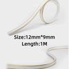 12mm*9mm Self Adhesive Corner Line 1M Length PVC Material PVC Corner Line 3D Foam Self-adhesive Triangular Edge Strip Wall