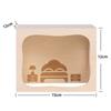 Wooden Hamster House Hide Supplies Cage Decor Cage Accessories Small Animals Pets Tunnel for Rat Hamster Mouse Gerbils Lemmings