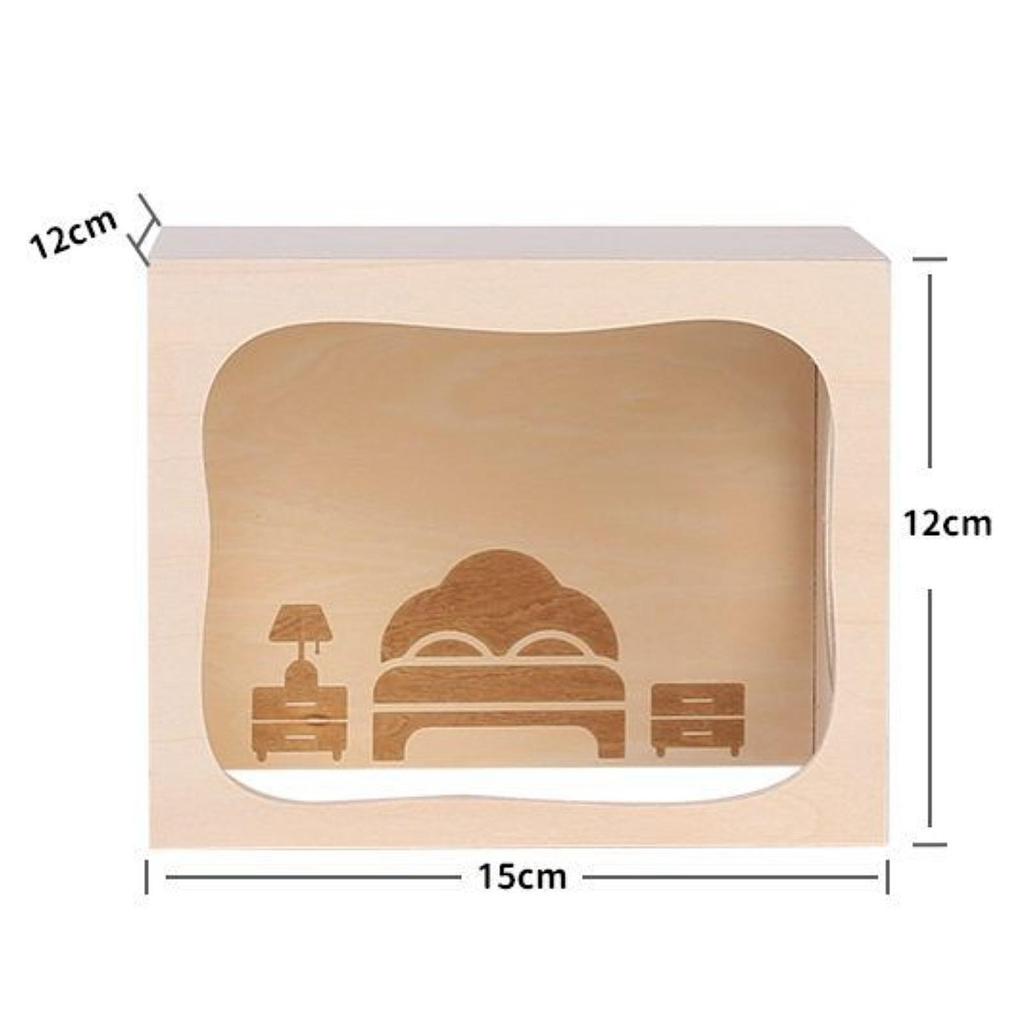 Wooden Hamster House Hide Supplies Cage Decor Cage Accessories Small Animals Pets Tunnel for Rat Hamster Mouse Gerbils Lemmings