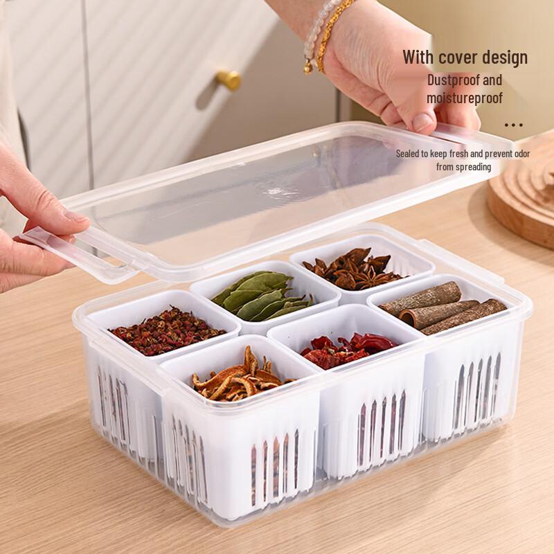 Wutuo Refrigerator Spice & Ingredient Storage Box Set
