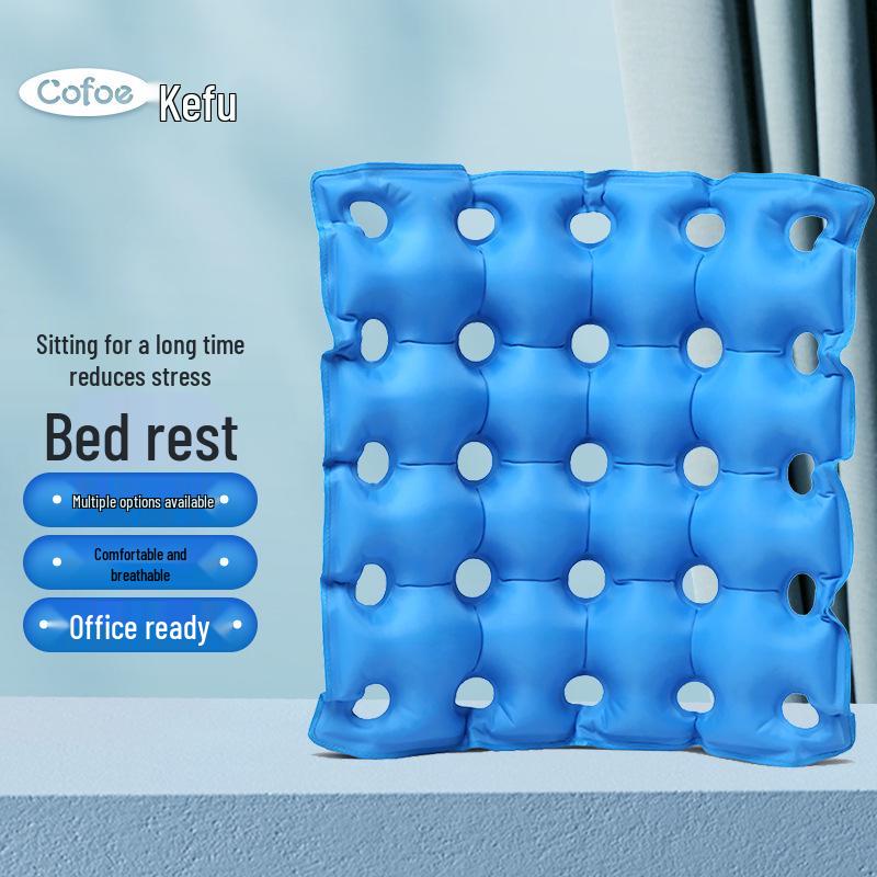 Kefu Przeciwodleżynowa Nadmuchiwana Poduszka na Hemoroidy i do Pielęgnacji Osób Przykutych do Łóżka
