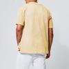 Men's Casual Stylish Knitted Button-down Shirt - Men's -colored Collarless Open-weave Short-sleeved Top